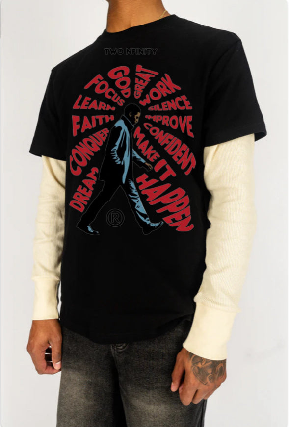 Man on a Mission tee
